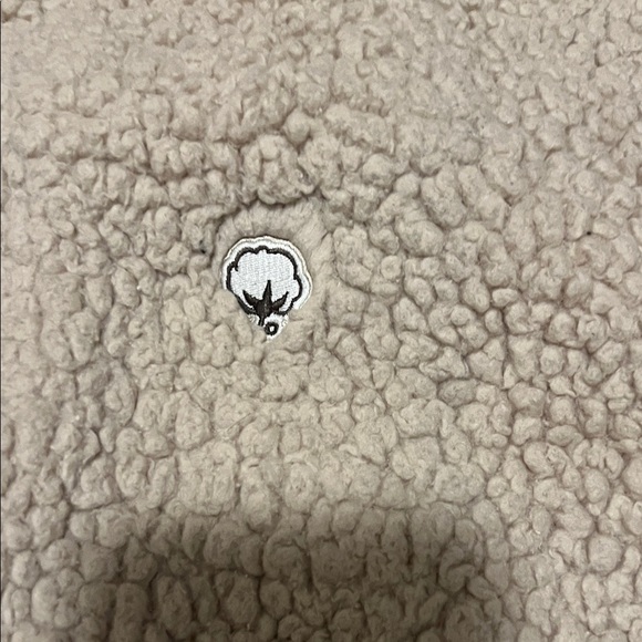 The Southern Shirt Company Cream Sherpa Jacket medium - Picture 3 of 5